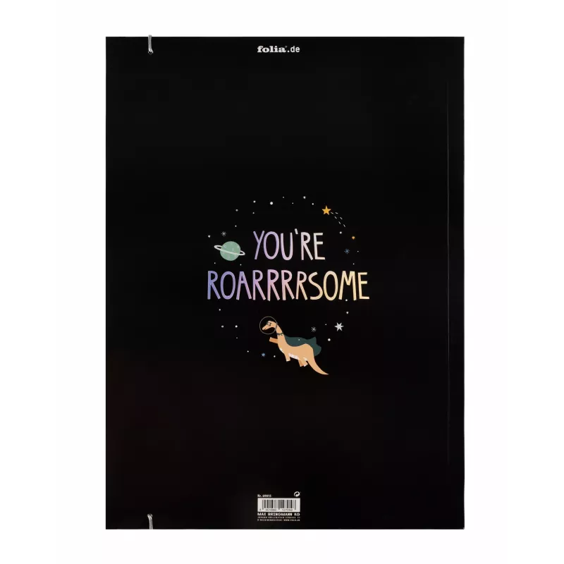 folia portfooliokaust DIN A3, Space Dino