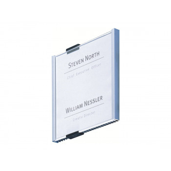 Durable INFO SIGN uksesilt, 210 x 148,5 mm, metallik hõbedane (480523)