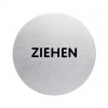 Durable PICTO piktogramm „Ziehen“ (tõmba), Ø 65 mm (490161)