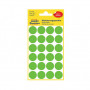 Avery Zweckform 3597 eemaldatavad märgistuspunktid, Ø 18 mm, roheline, 96 tk