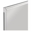magnetoplan kuivkustutatav valge tahvel 90 x 60 cm, valge lakitletud teras