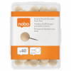 nobo nööpnõelad, pruun, 40 tk.