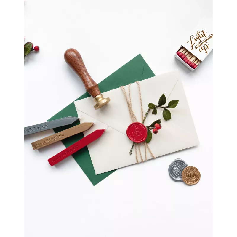 folia tihendikomplekt, punane, hõbedane, kuldne