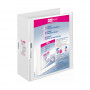 VELOFLEX esitluskaust A4, 8,5 cm selg, plastik, valge