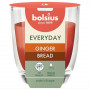 Bolsius Everyday lõhnav küünal klaasis Ø70 x 80 mm, piparkoogilõhnaga