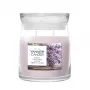 Yankee Candle Dried Lavender & Oak küünal, keskmine