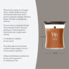 WoodWick Saffron Smoke küünal, keskmine