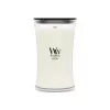 WoodWick White Teak küünal, suur, 610 g