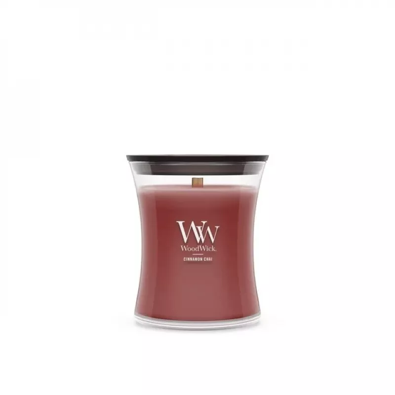 WoodWick väike küünal, Cinnamon Chai