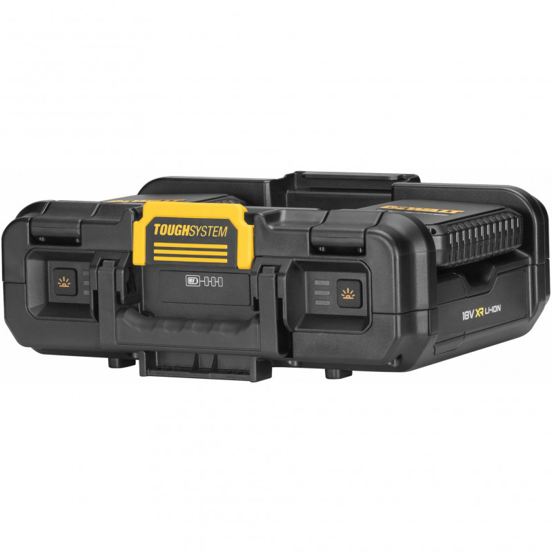 DeWALT DWST08061-1 ToughSystem 2.0 tööriistakast valgustitega, 14 L, must/kollane