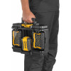 DeWALT DWST08061-1 ToughSystem 2.0 tööriistakast valgustitega, 14 L, must/kollane