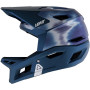 Leatt MTB Gravity 4.0 V26 täisnäokaitsega jalgrattakiiver, Galaxy Blue, M
