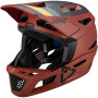 Leatt MTB Gravity 4.0 V25 täisnäoga jalgrattakiiver, Lava, M
