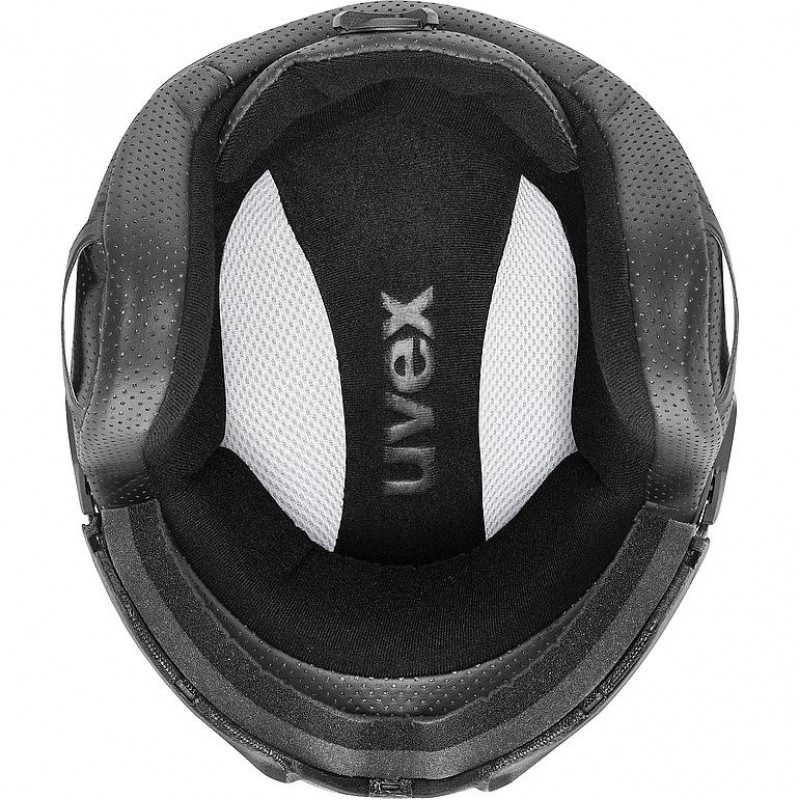 UVEX Instinct Visor suusakiiver, must/valge, 56-58 cm (56/6/260/50)
