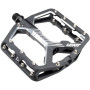 Leatt AllMtn 6.0 Flat jalgrattapedaalid, kitsas platvorm 114x100 mm, mustad