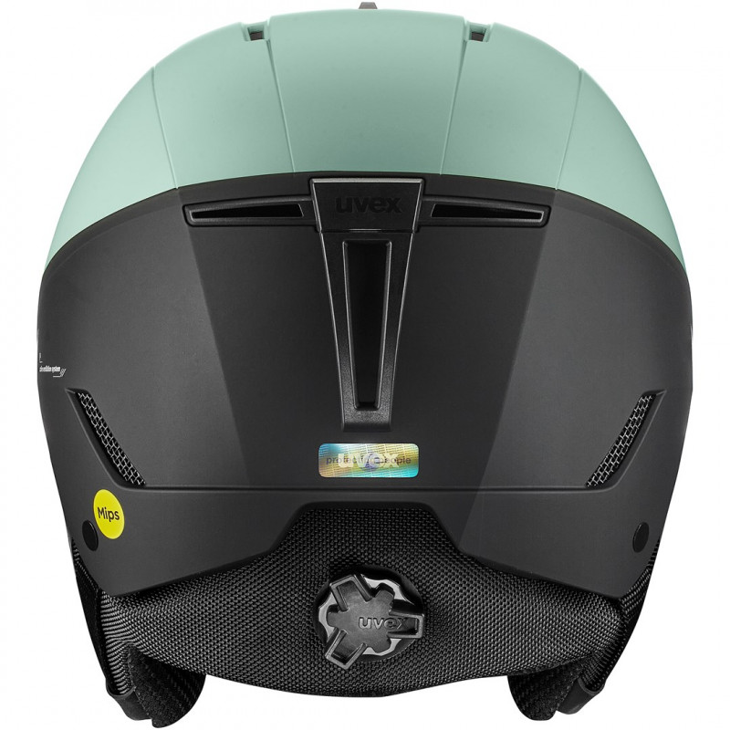 UVEX Stance MIPS suusakiiver 54-58, must/roheline