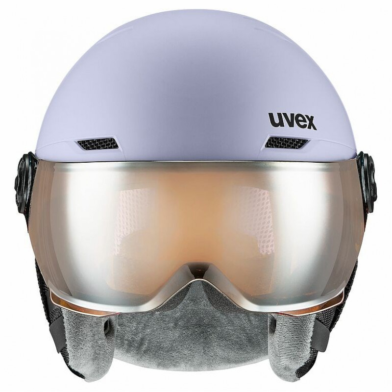 UVEX Rocket jr. Visor laste suusakiiver 54-58, Lavendel