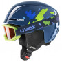 UVEX Viti Set laste suusakiiver, sinine, 46-50 (56/S/317/11)