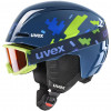 UVEX Viti Set laste suusakiiver, sinine, 46-50 (56/S/317/11)