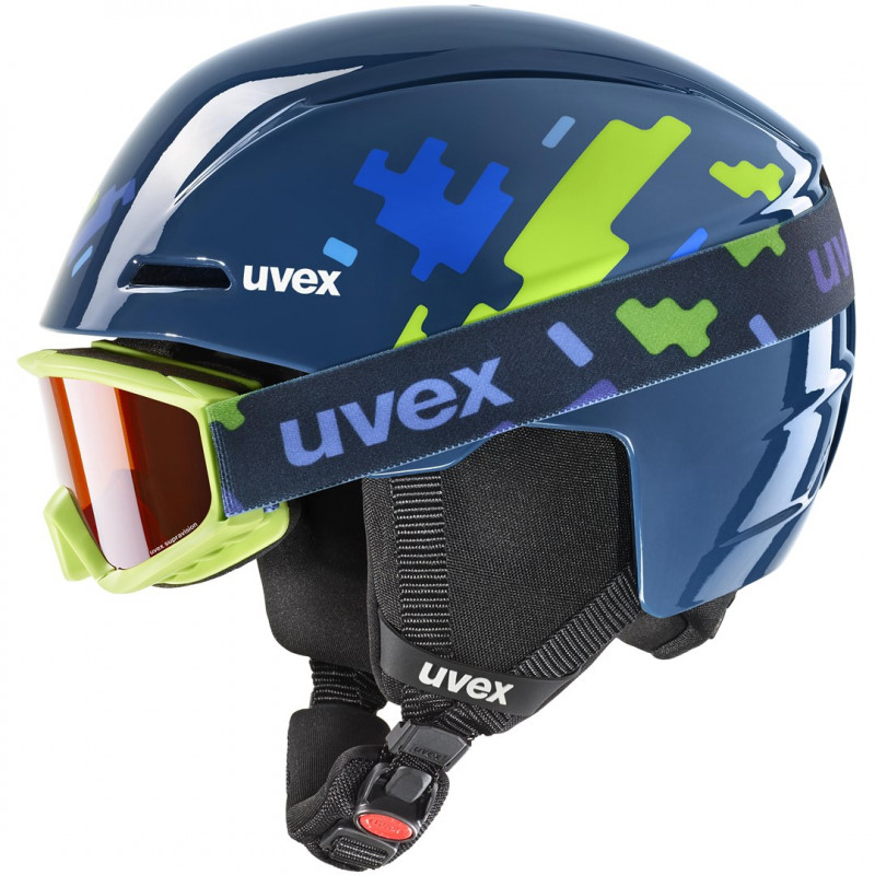 UVEX Viti Set laste suusakiiver, sinine, 46-50 (56/S/317/11)