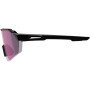 Leatt RideViz Lite Iriz Cryztal jalgrattaprillid, satiinmustad