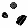 Ascher Racing Knob Kit Pro sim-ralliroolidele, Stealth Black