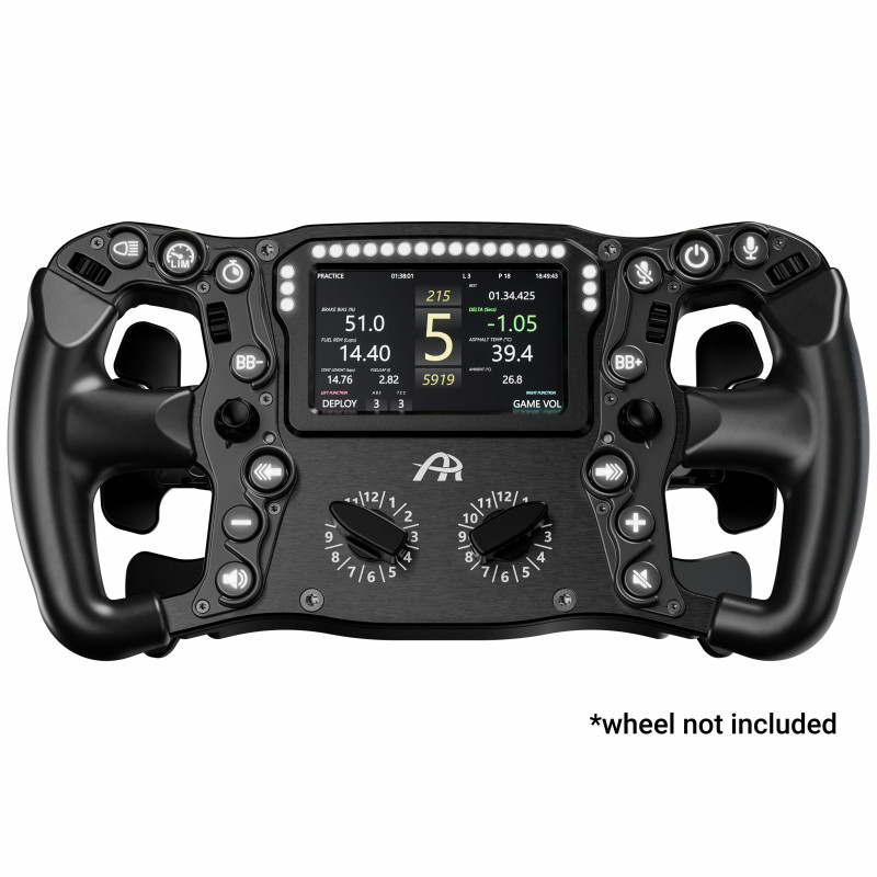 Ascher Racing Knob Kit Pro sim-ralliroolidele, Stealth Black