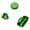 Ascher Racing Knob Kit Pro nuppude komplekt, Maniti Green