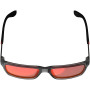 Leatt TheViz Sierra Polarized jalgrattaprillid, hall/punane