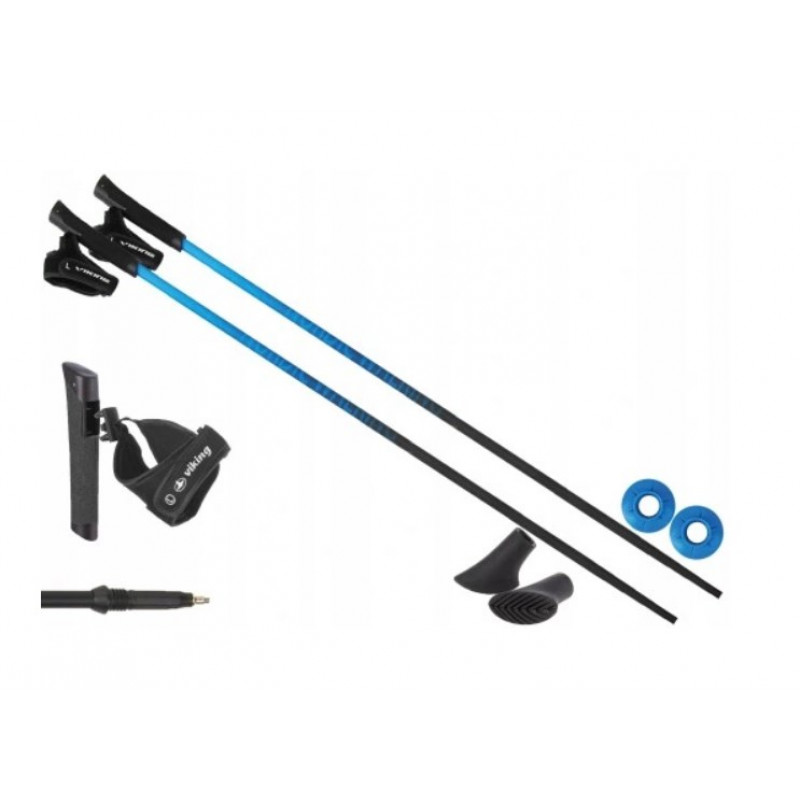 Viking Pro-Trainer matkakepid, sinine, 115 cm