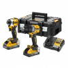 DeWalt DCK2050H2T-QW elektritööriistade komplekt DCD805 + DCF850, 18 V, 2 x 5,0 Ah aku