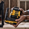 DeWalt DCLE34031D1-QW 3x360° ristjoonlaser, roheline, 40 m, 18 V, 2 Ah aku, TSTAK kohver