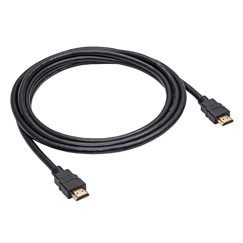 Akyga AK-HD-30A HDMI 1.4 High Speed kaabel Ethernetiga, 3 m, must
