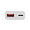 Seinalaadija Akyga AK-CH-27 30W USB-C USB-A PD GaN 5-20V / 1.5-3A valge