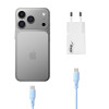 Seinalaadija Akyga AK-CH-27 30W USB-C USB-A PD GaN 5-20V / 1.5-3A valge
