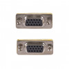 Akyga AK-AD-18 D-Sub 15-pin (F) – D-Sub 15-pin (F) VGA soovahetaja, hõbedane