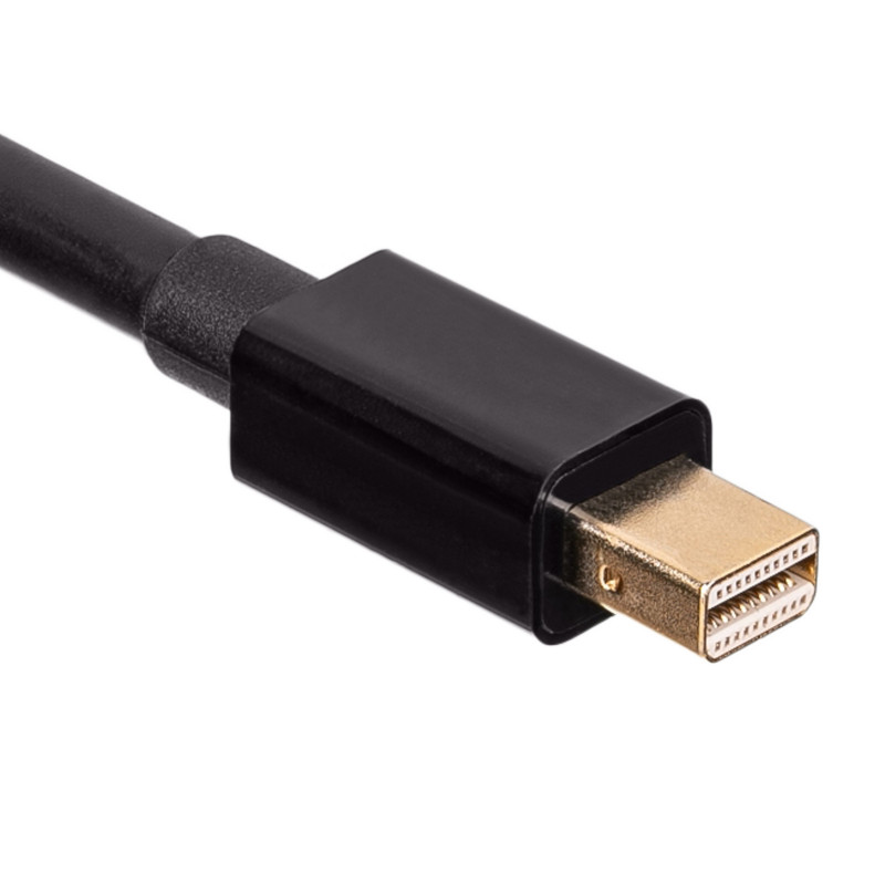 Akyga AK-AV-15 DisplayPort (pistik) – Mini DisplayPort (pistik) kaabel, 1,8 m, must