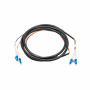 Akyga AK-FC-01 LC-LC Duplex fiiberoptiline ühenduskaabel, 2 m, must