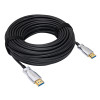 Akyga AK-HD-200L HDMI 2.1 aktiivne optiline kaabel (AOC), 48 Gbps, 8K@60Hz, 4K@120Hz, 20 m, must