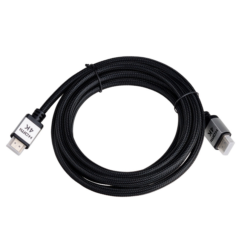 Akyga AK-HD-30P HDMI-kaabel v2.0, High Speed with Ethernet, 4K, 3 m, must