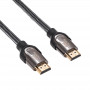 Akyga AK-HD-05S HDMI 2.1 varjestatud kaabel, 48 Gbps, 8K@60Hz, 4K@120Hz, 0,5 m, must