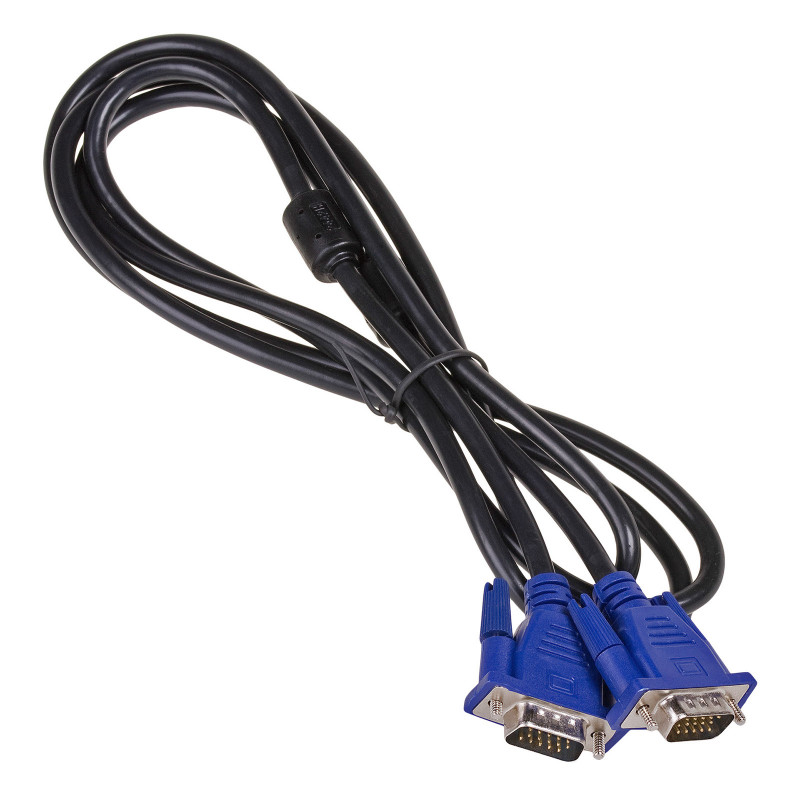 Akyga AK-AV-14 VGA (M) - VGA (M) kaabel, D-Sub 15-pin, 5 m, must