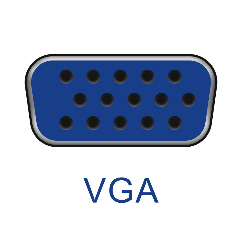 Akyga AK-AV-14 VGA (M) - VGA (M) kaabel, D-Sub 15-pin, 5 m, must