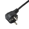 Akyga AK-NB-01A sülearvuti toitekaabel CEE 7/7 - IEC C5 (kolmikleht), 3x 0,5 mm², 1,5 m, must