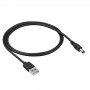 Akyga AK-DC-01 toitekaabel USB-A pistik – DC 5,5 x 2,1 mm pistik, 0,8 m, must
