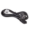 Akyga AK-NB-01C sülearvuti toitekaabel CEE 7/7 – IEC C5, vask 3x0,75 mm², 1,5 m, must