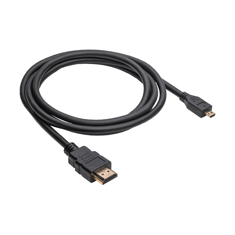 Akyga AK-HD-15R HDMI-micro HDMI kaabel v1.4, 1,5 m, must
