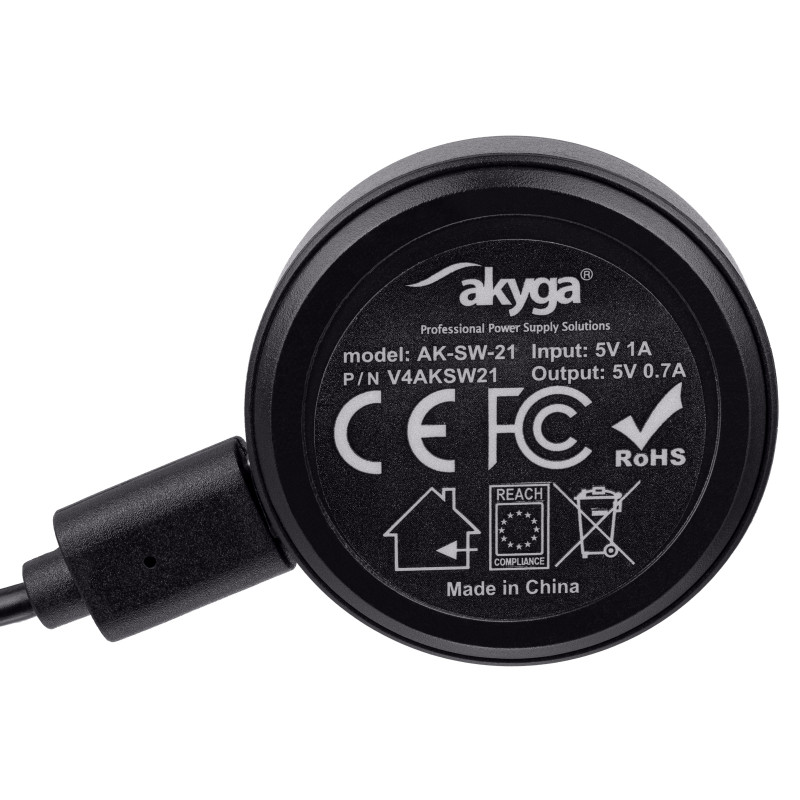 Akyga AK-SW-21 magnetiline laadija Huawei Watch GT jaoks, USB-C, koos USB / USB-C kaabliga 1 m