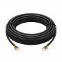 Akyga AK-SC-E31 elektriauto laadimiskaabel ilma pistikuteta, 1-faasiline 32 A, 3x 6 mm² + 2x 0,75 mm², 450/750 V, 5 m, must