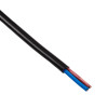 Akyga AK-OT-04A vaba otsaga toitekaabel CEE 7/16 (Europlug), vask 2 x 0,5 mm², 1,5 m, must
